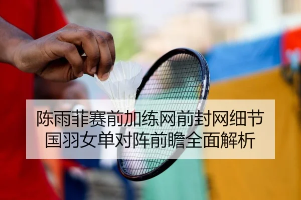 陈雨菲赛前加练网前封网细节 国羽女单对阵前瞻全面解析