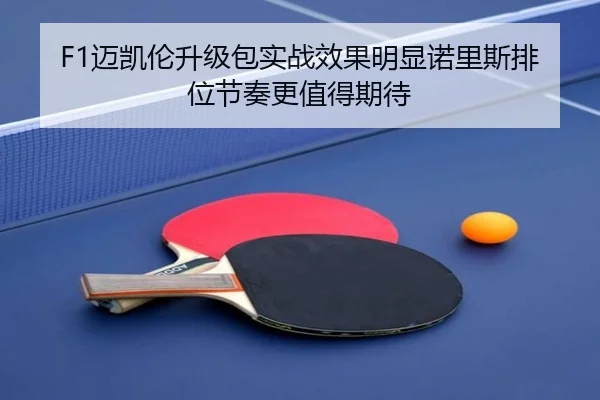 F1迈凯伦升级包实战效果明显诺里斯排位节奏更值得期待